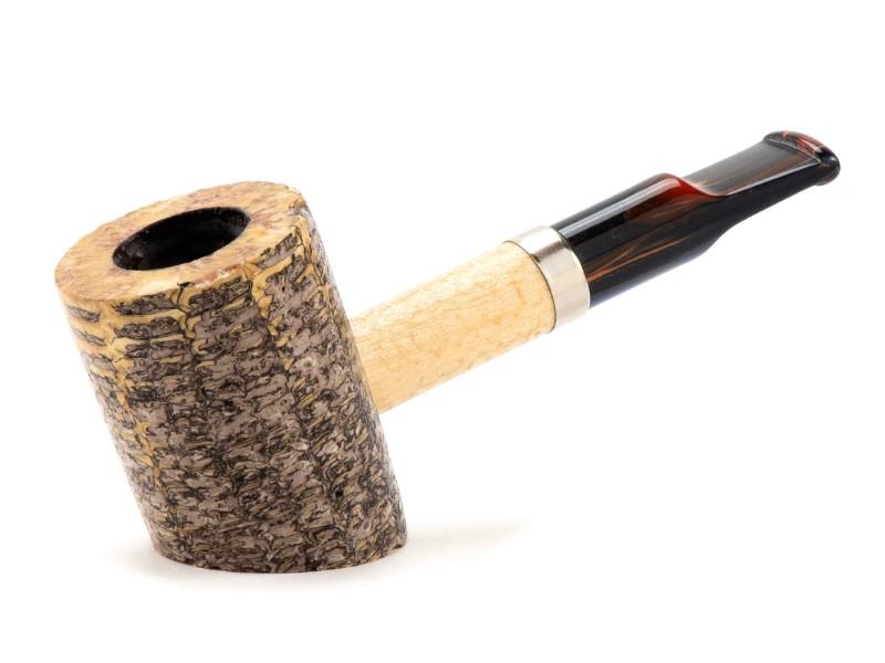 Missouri Meerschaum Featured Dagner Poker Cob kukorica pipa filter nélkül - egyenes rövid szárral